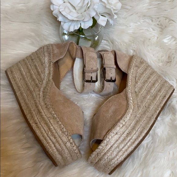 SOLUDOS "POSITANO" WEDGE ESPADRILLE SANDAL - Picture 2 of 8